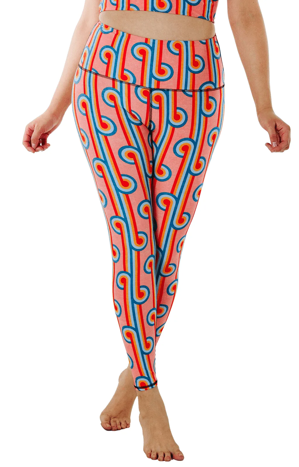 Rainbow Chaser Printed Yoga Leggings