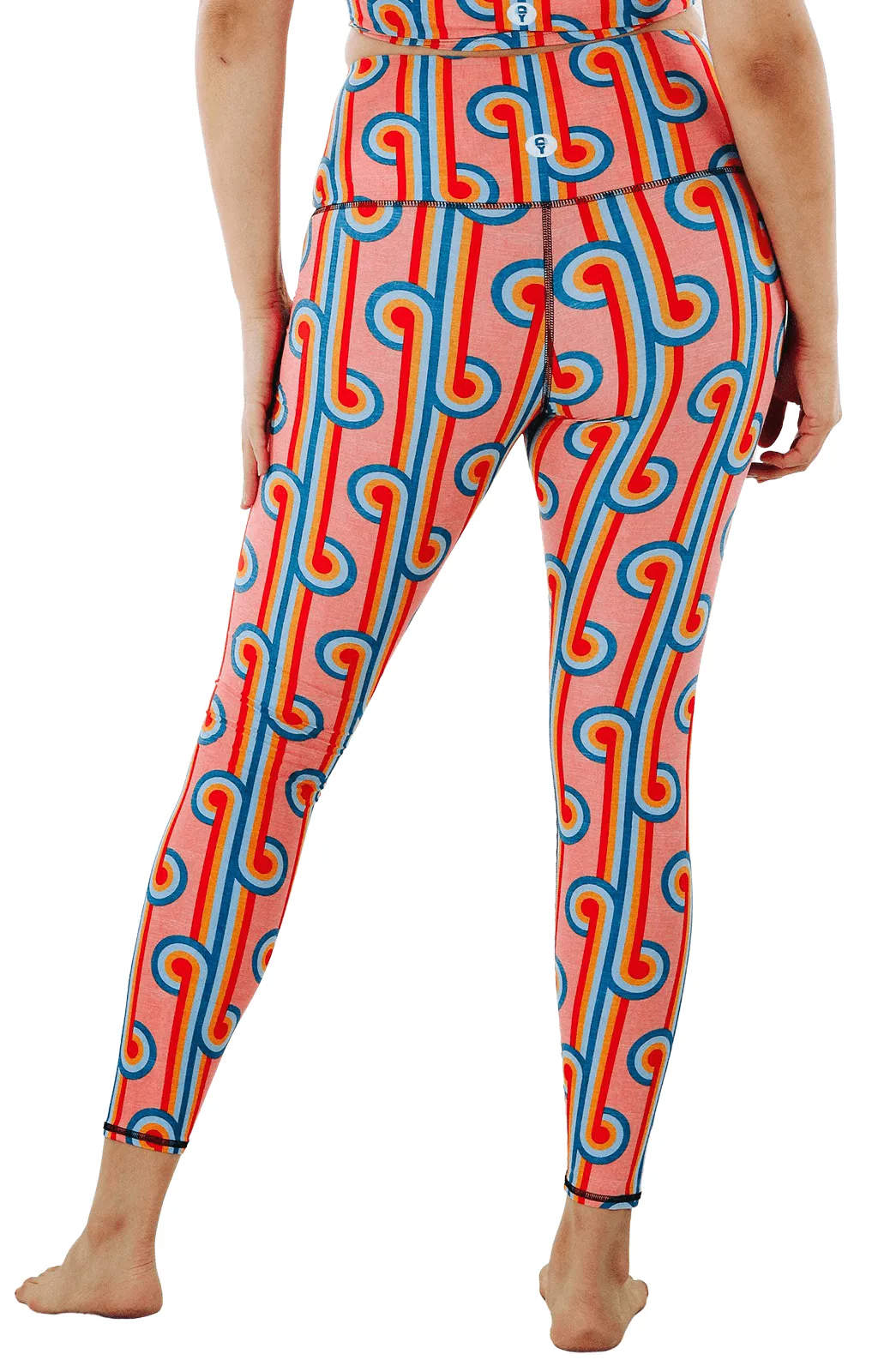 Rainbow Chaser Printed Yoga Leggings