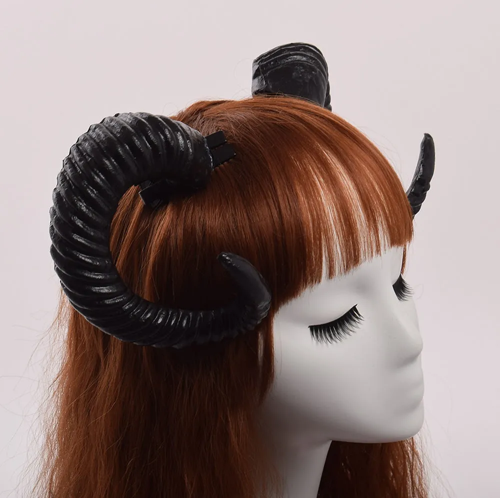 Ram Horns Hairpiece