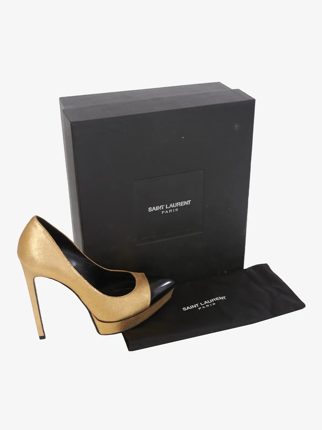 Saint Laurent Gold pumps