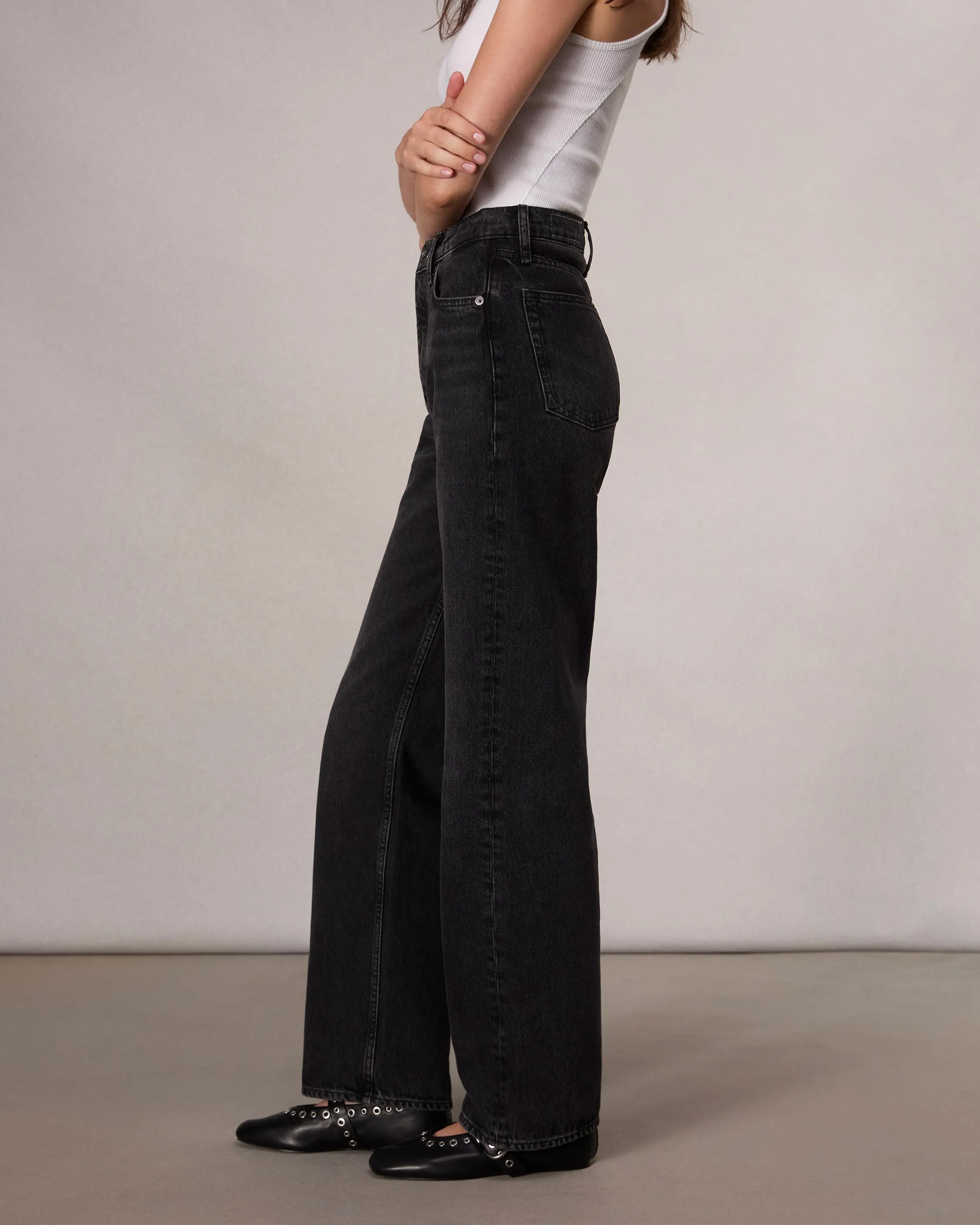 Shea Relaxed Straight Jean