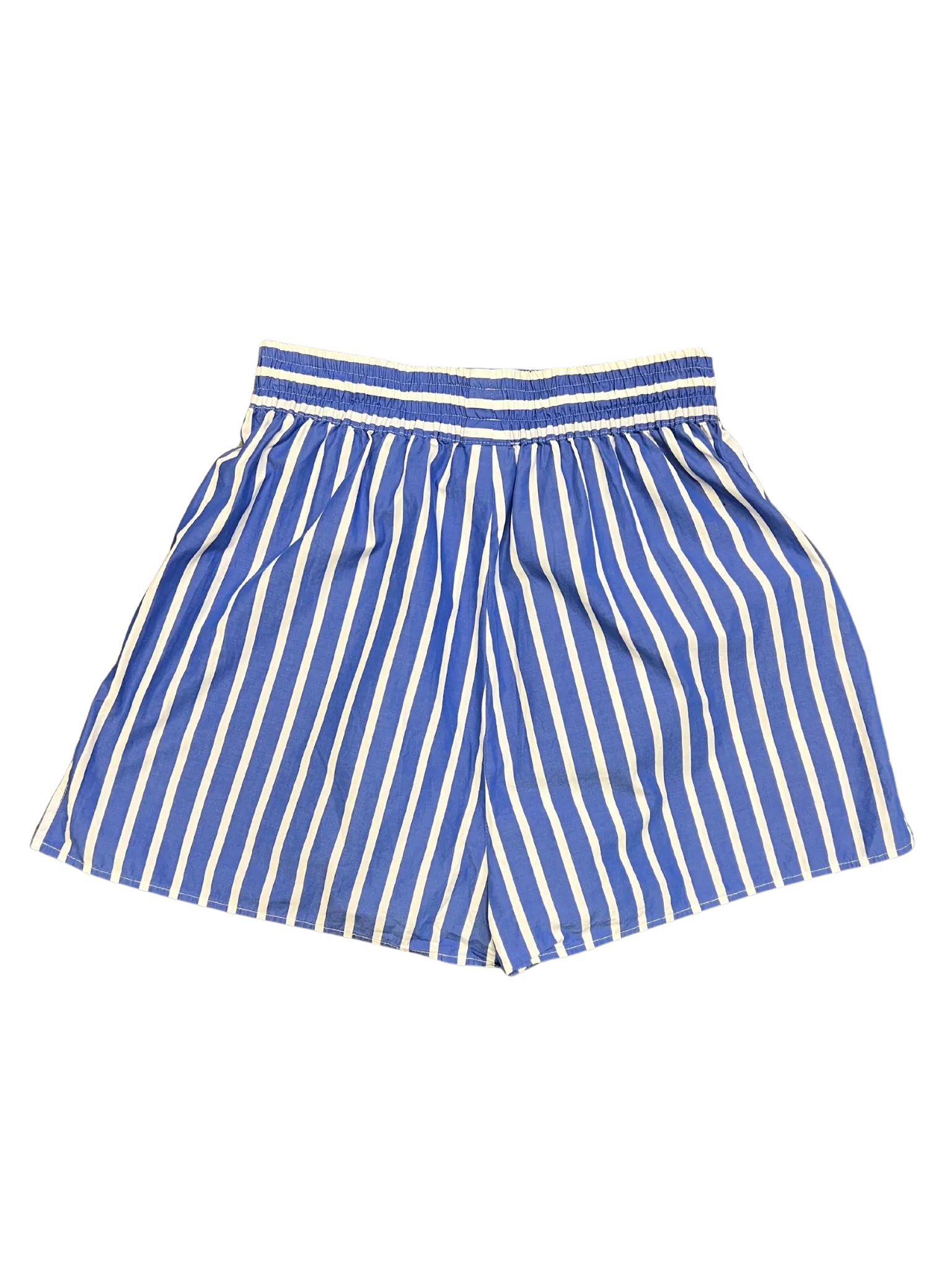 Size 8 - E Nolan Blue and White Shorts