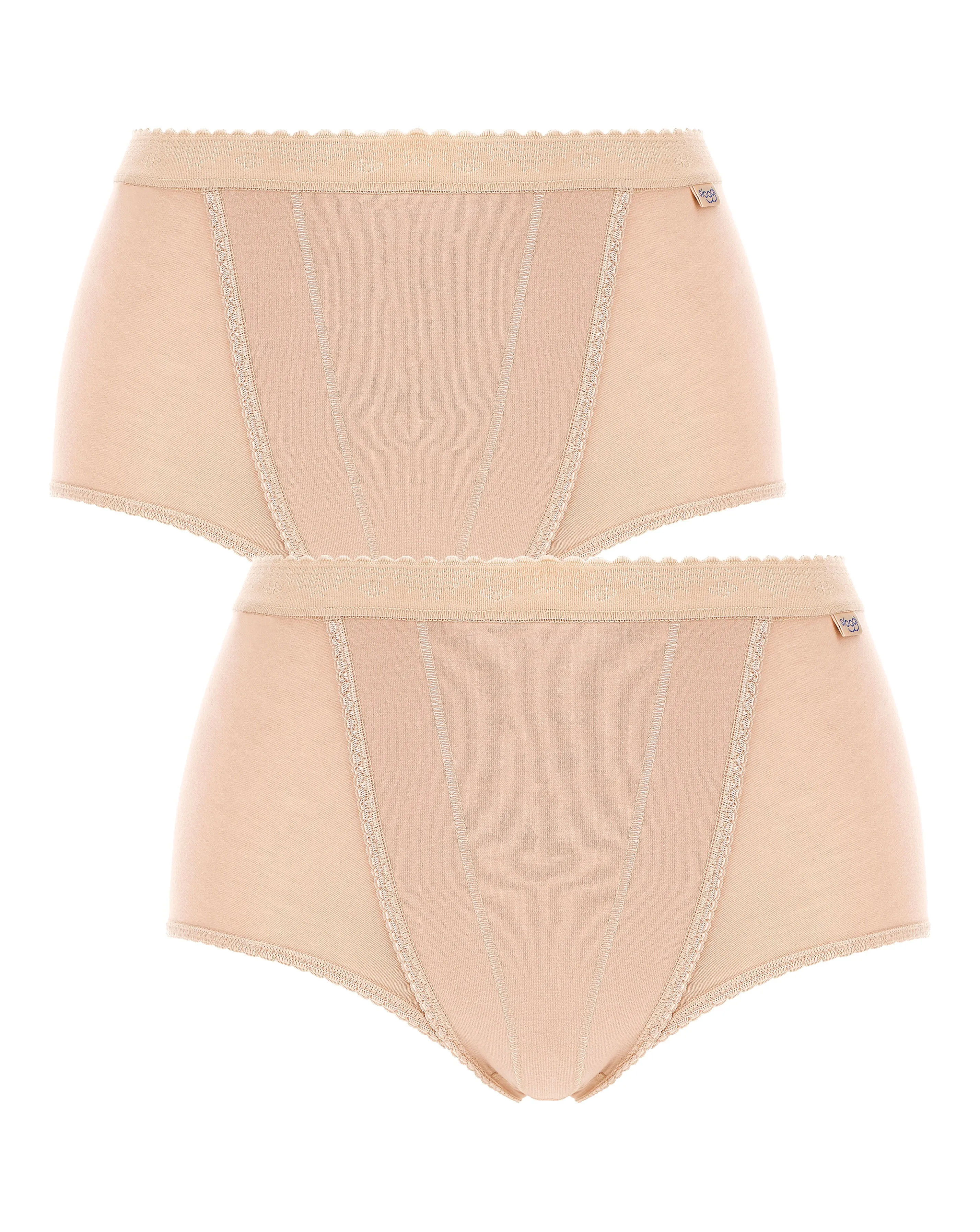 Sloggi 2 Pack Light Control Maxi Knickers | Simply Be