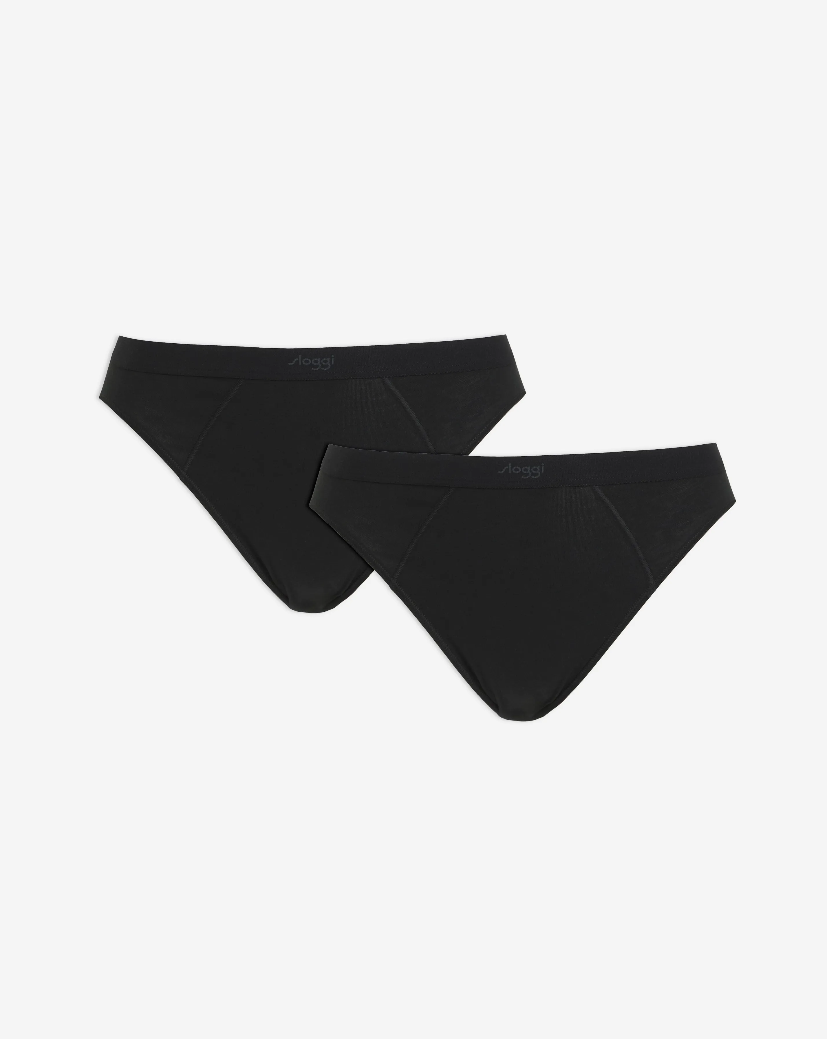 Sloggi Ever Ease 2 Pack Tai Knickers | Simply Be