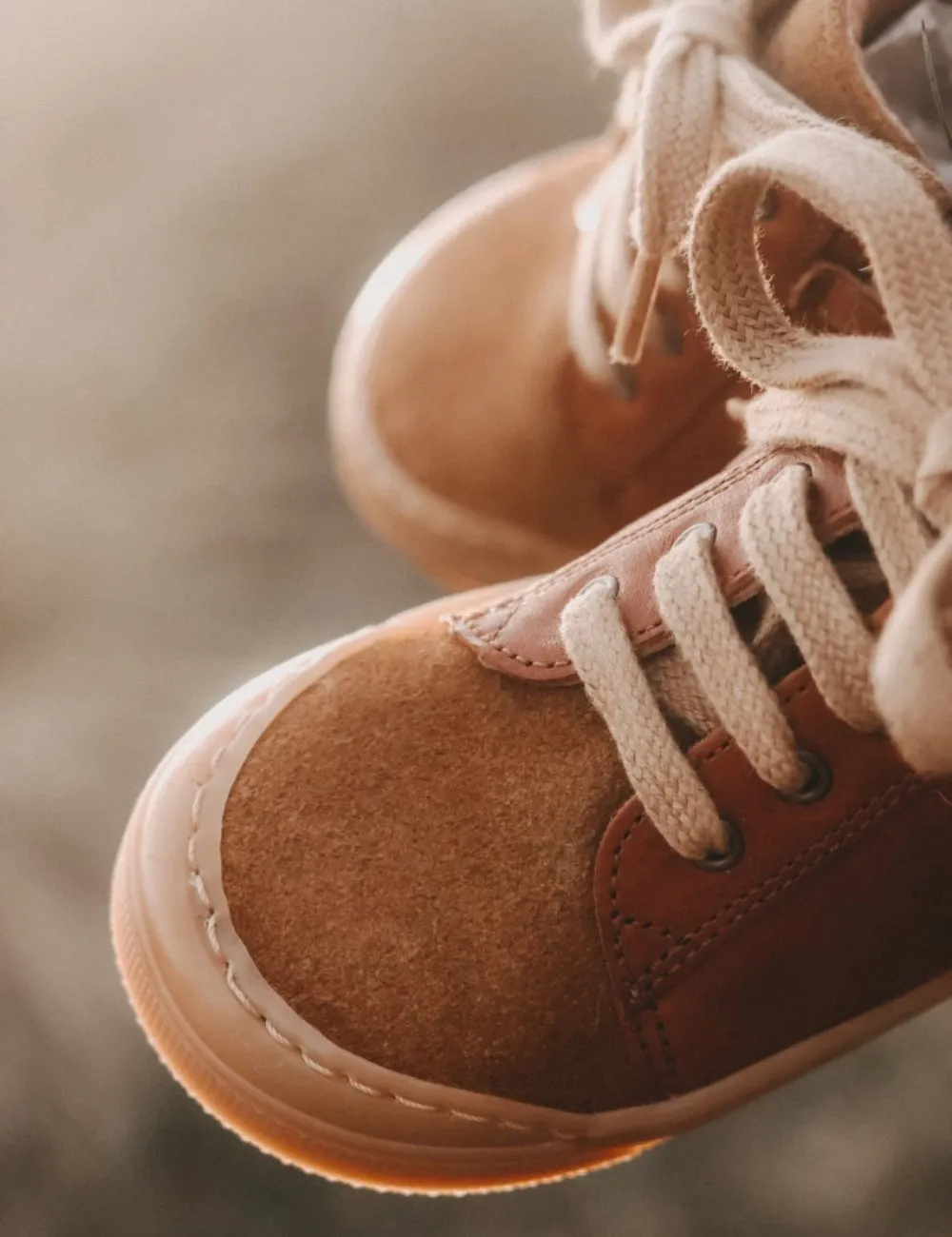 Sneaker Bootie - Cognac