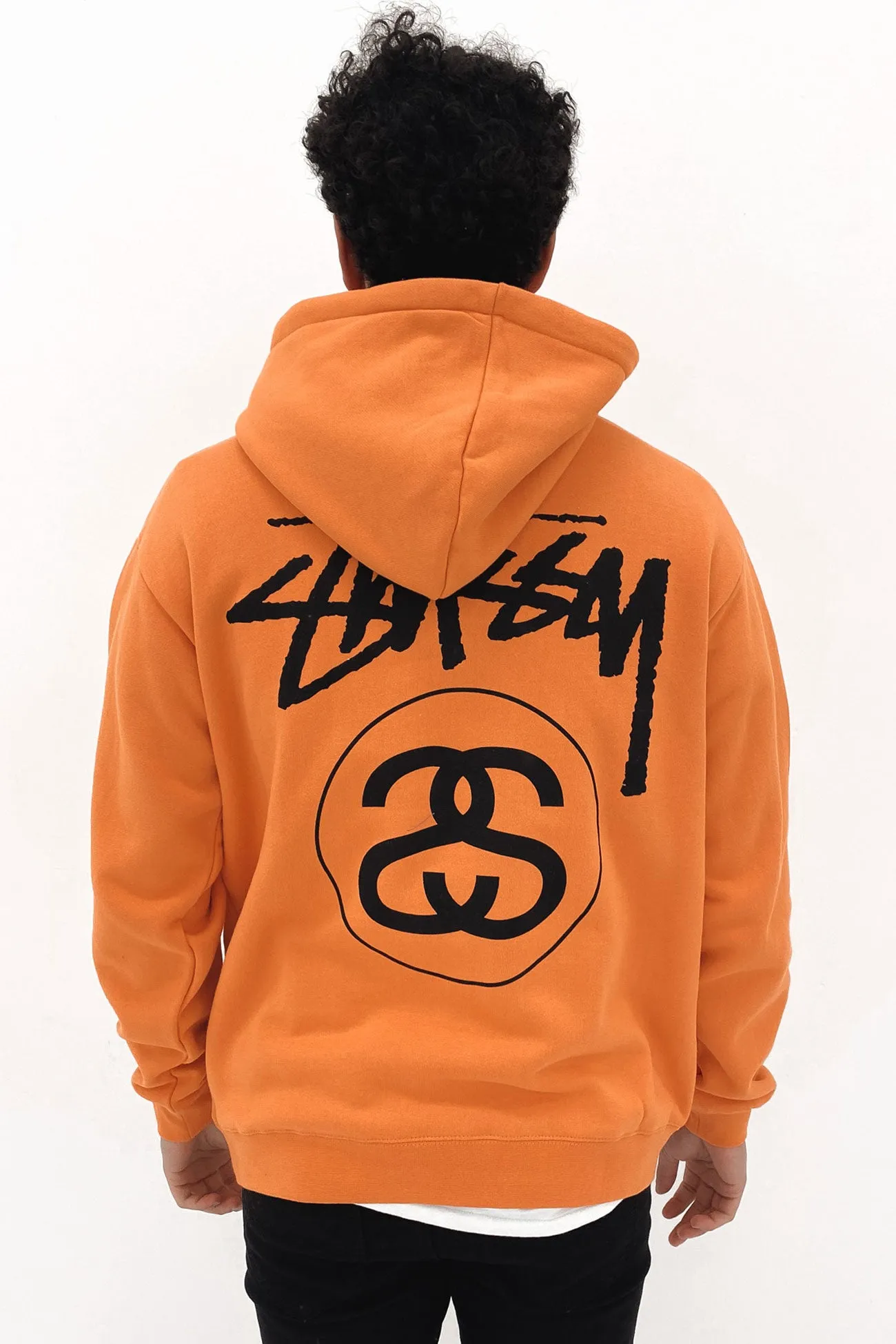 Solid Stock Link Hood Apricot