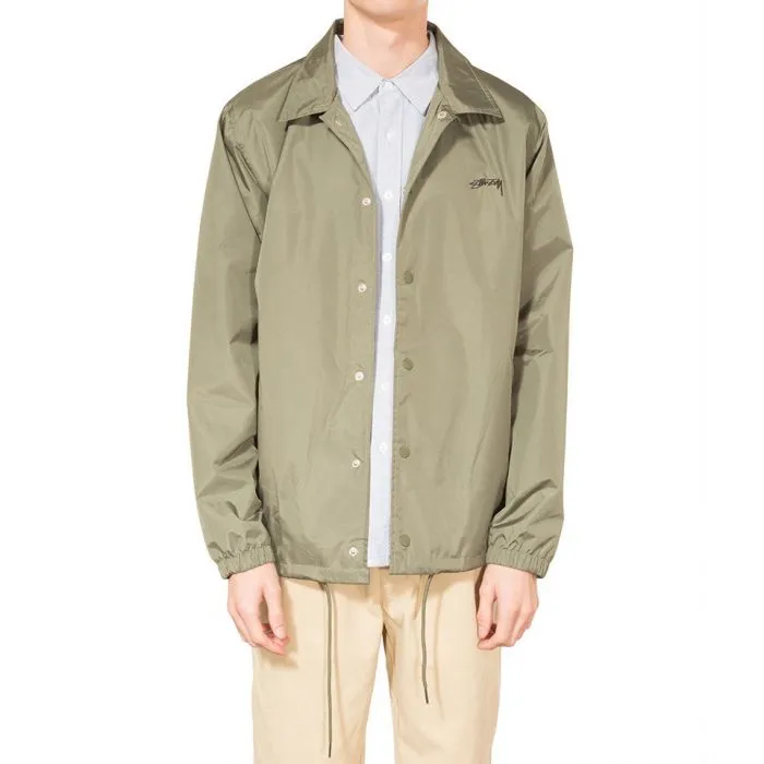 STSSY CRUIZE COACH JACKET // OLIVE