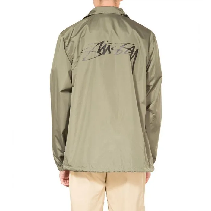 STSSY CRUIZE COACH JACKET // OLIVE