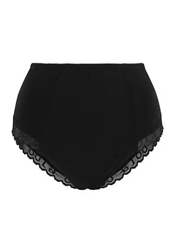 Super Soft Cotton High Waist Support Knickers by Oola | Look Again