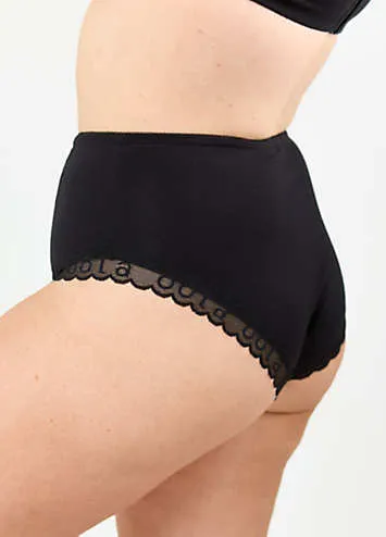 Super Soft Cotton High Waist Support Knickers by Oola | Look Again