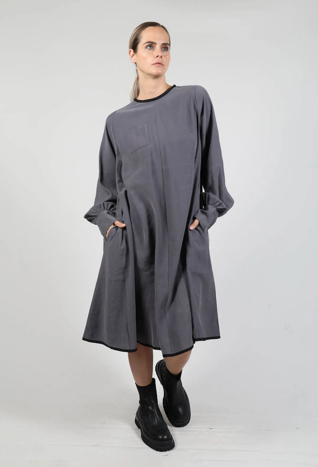 Swing Style Dress in Grey