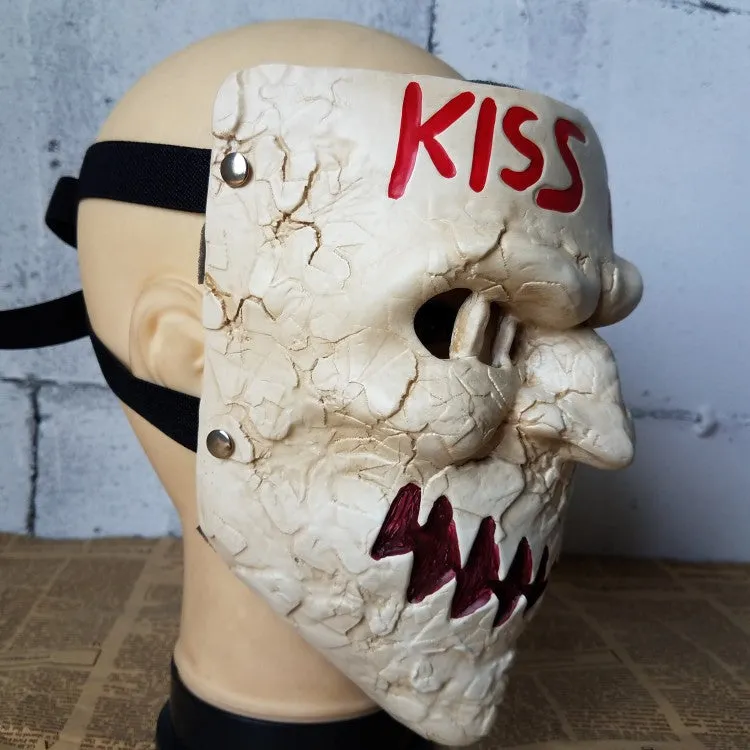 The Purge Kiss me helmet/ mask cosplay prop