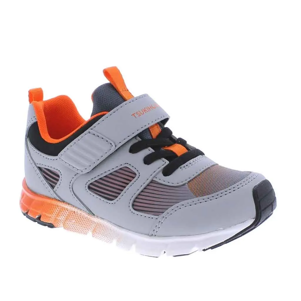 Tsukihoshi Streak Sneaker Youth - Gray/Orange