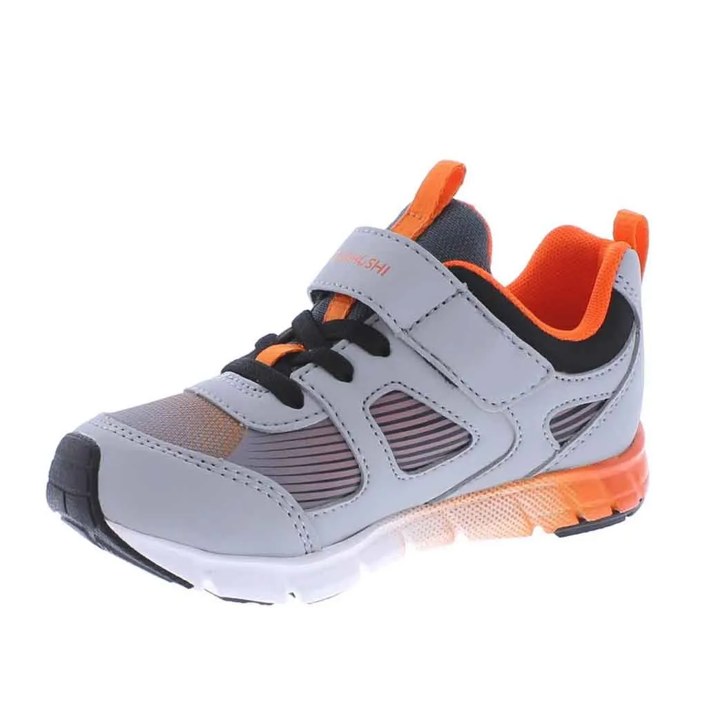 Tsukihoshi Streak Sneaker Youth - Gray/Orange