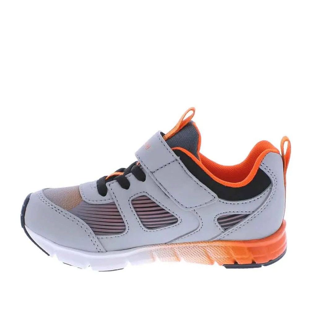 Tsukihoshi Streak Sneaker Youth - Gray/Orange