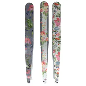 Tweezers - Julie Dodsworth Pink Floral TWEE45