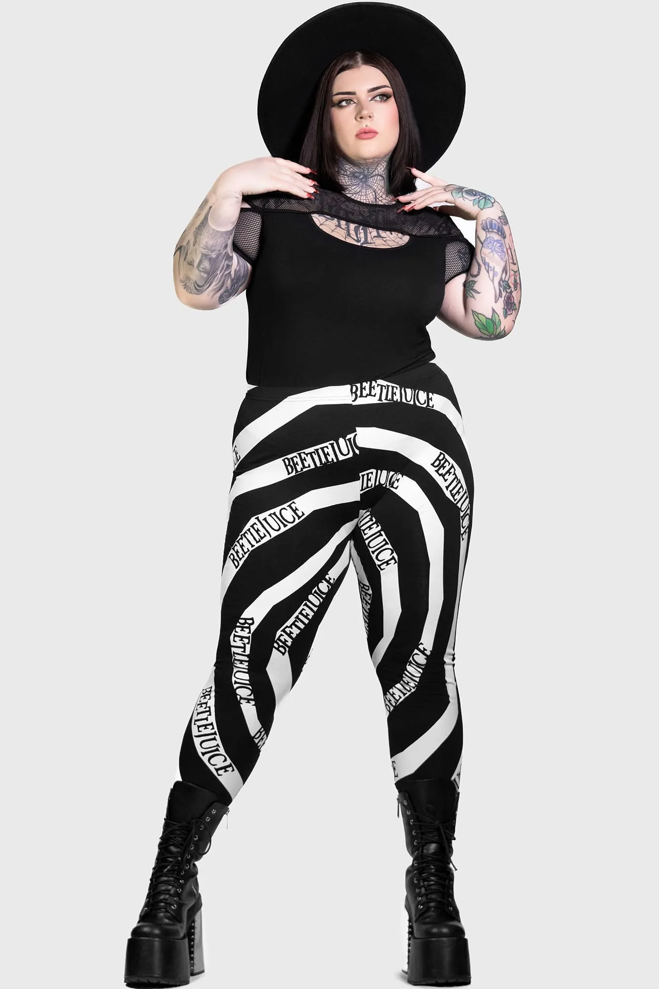 Vertigo Spiral Leggings [PLUS]