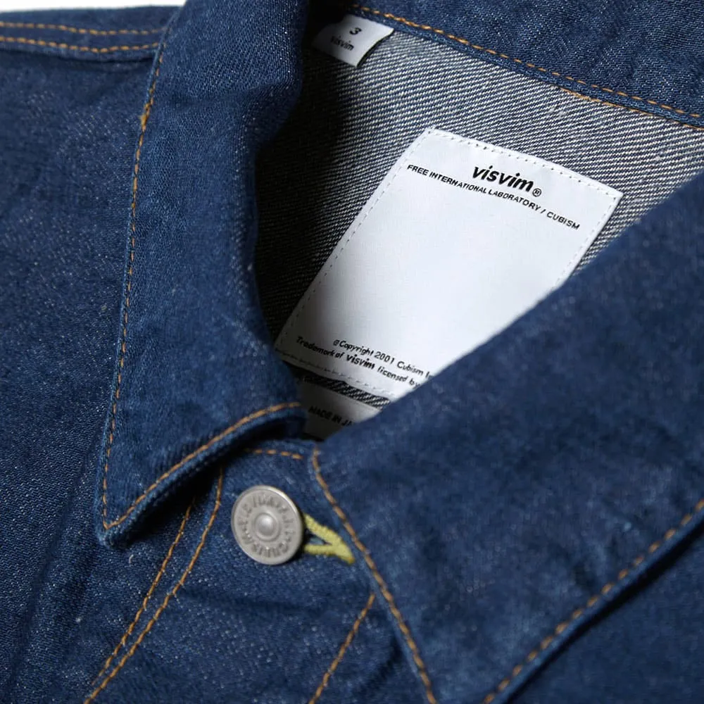 Visvim 103 One Wash JacketIndigo