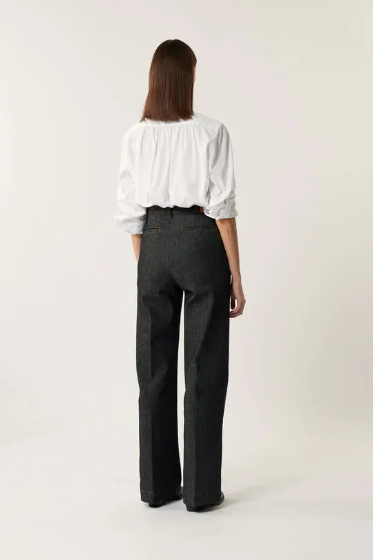 White Cotton Laurette Shirt