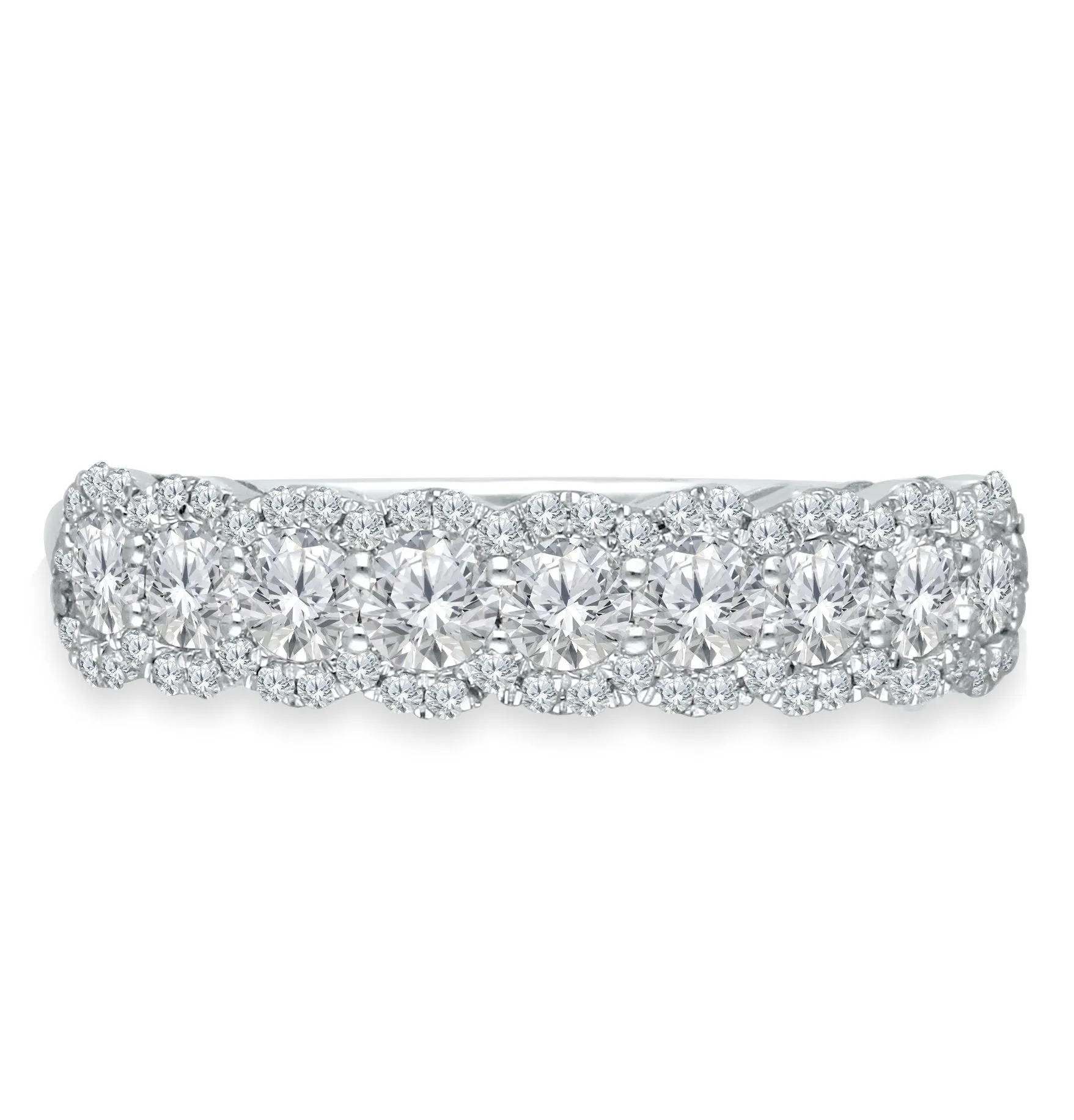 White Gold Diamond Eternal Ring