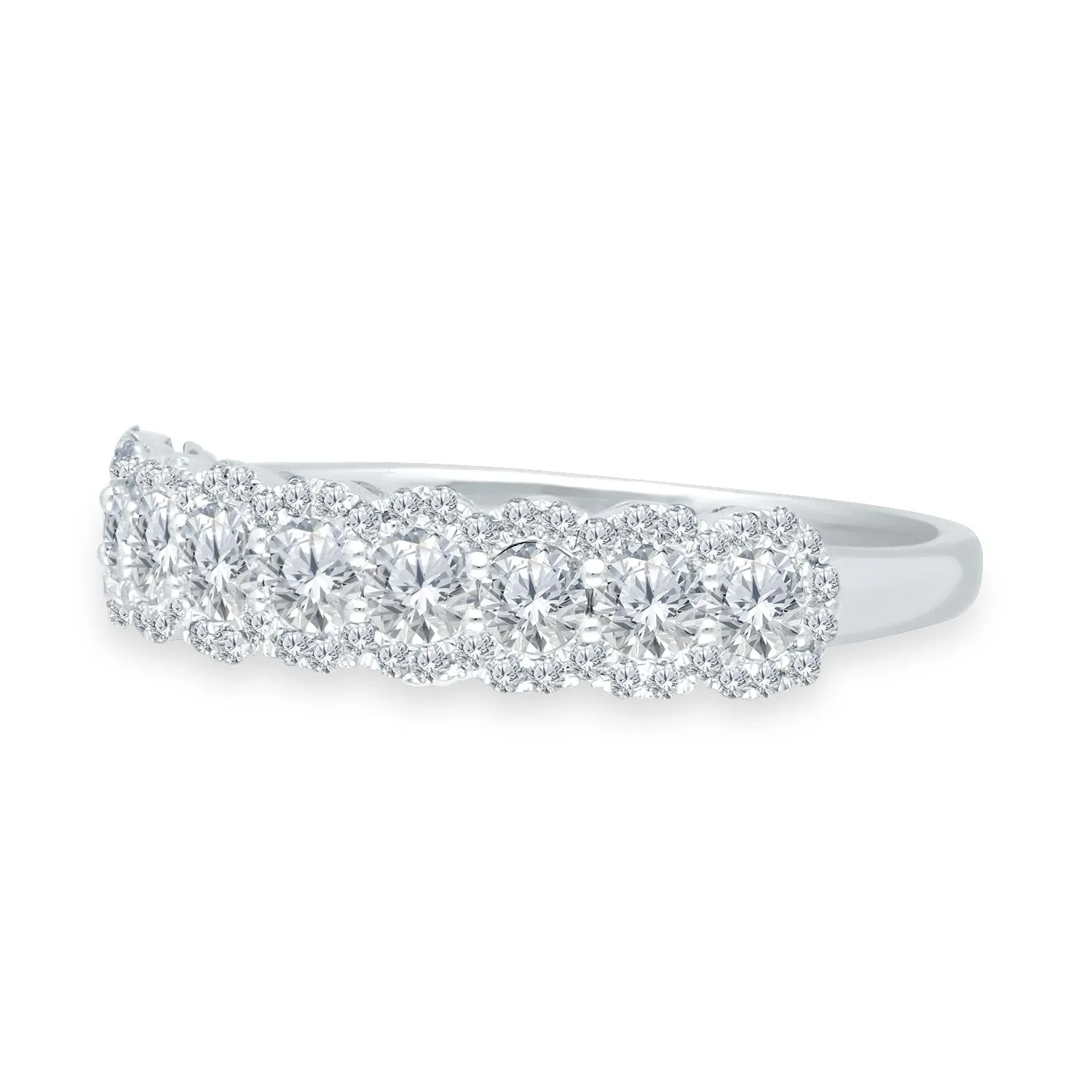 White Gold Diamond Eternal Ring