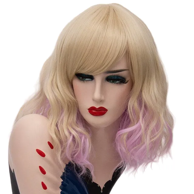 Wig Queen Mulan (Blonde Pink)