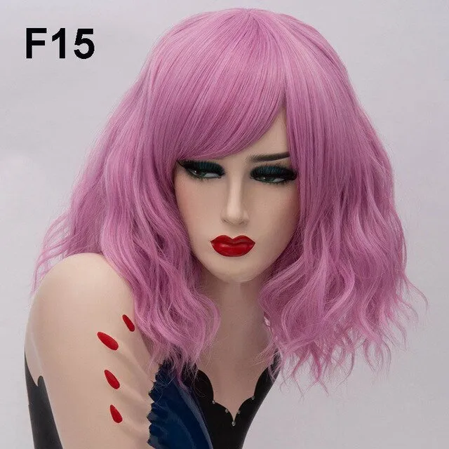 Wig Queen Mulan (Dark Pink)