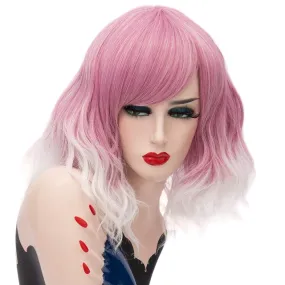 Wig Queen Mulan (Pink White)