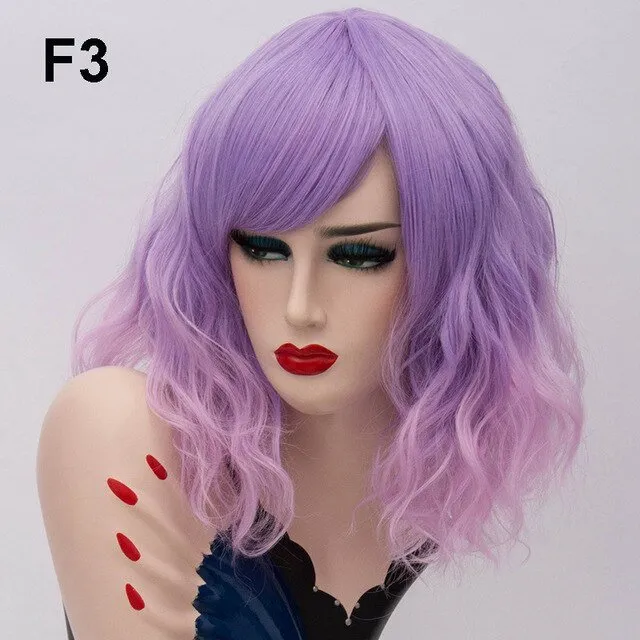 Wig Queen Mulan (Purple Pink)