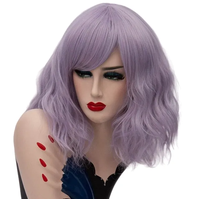 Wig Queen Mulan (Smoke Purple)