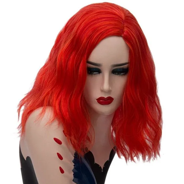 Wig Queen Sadness (Orange red)