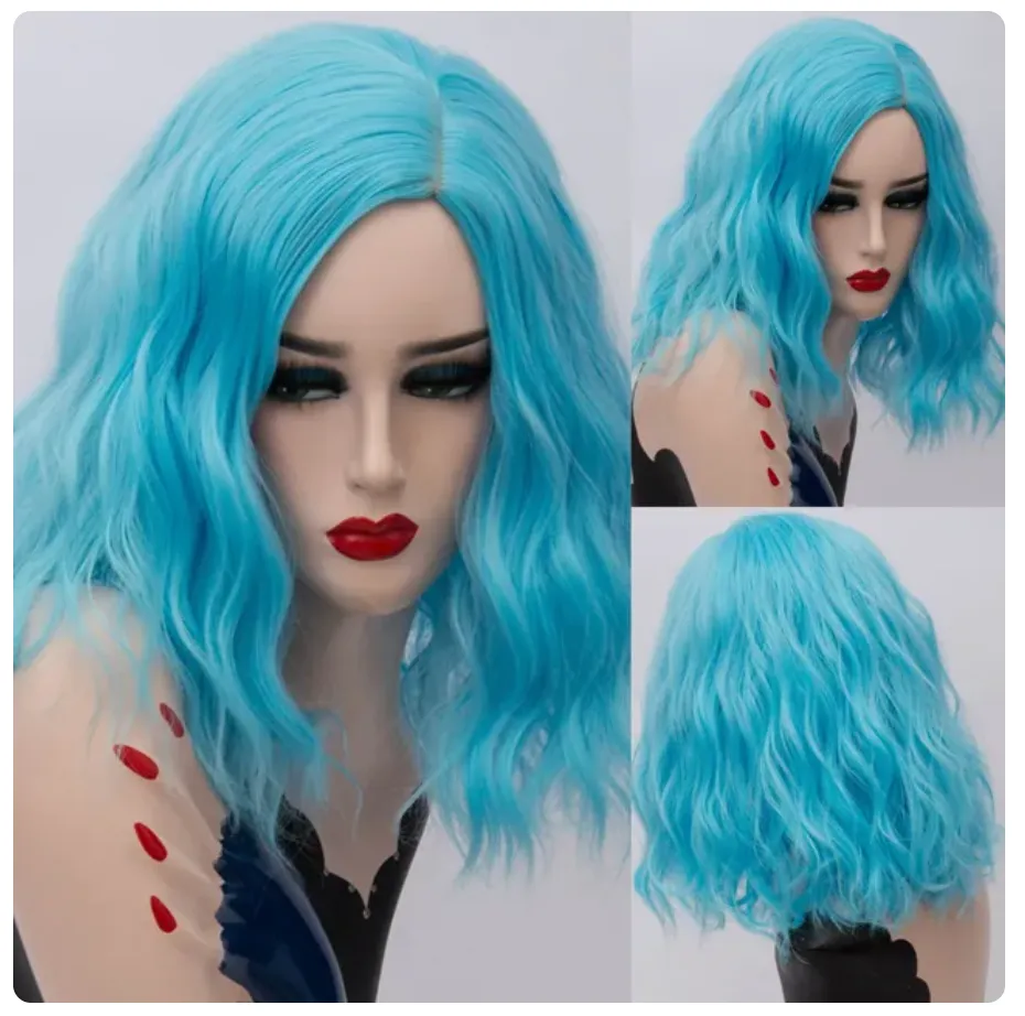 Wig Queen Sadness (Sky Blue)