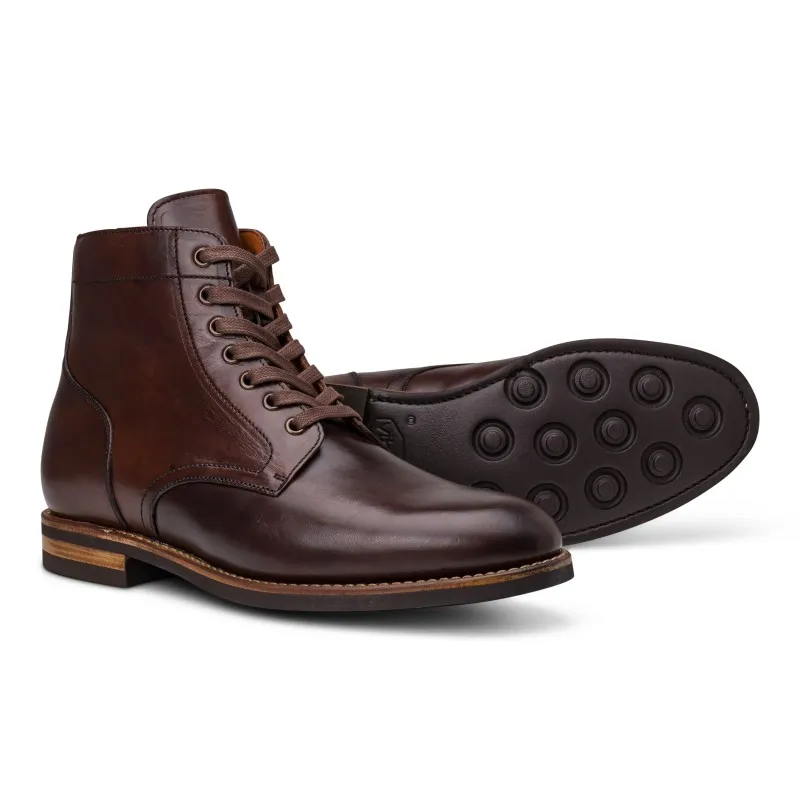 Yanko Service boot dark brown chromex