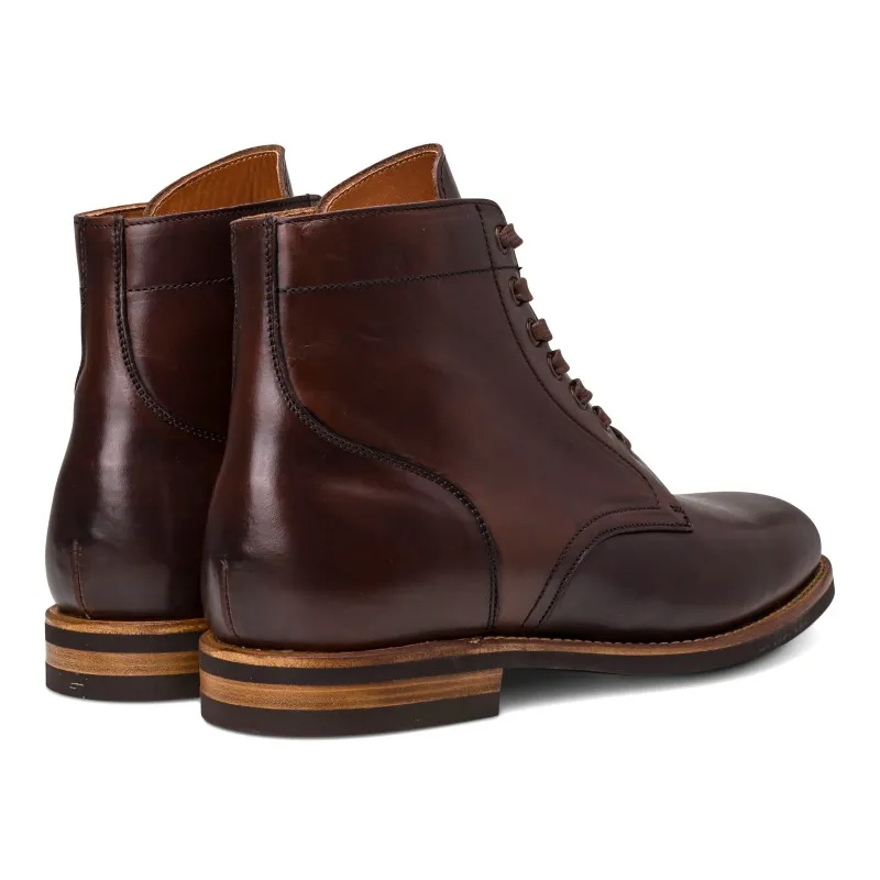 Yanko Service boot dark brown chromex