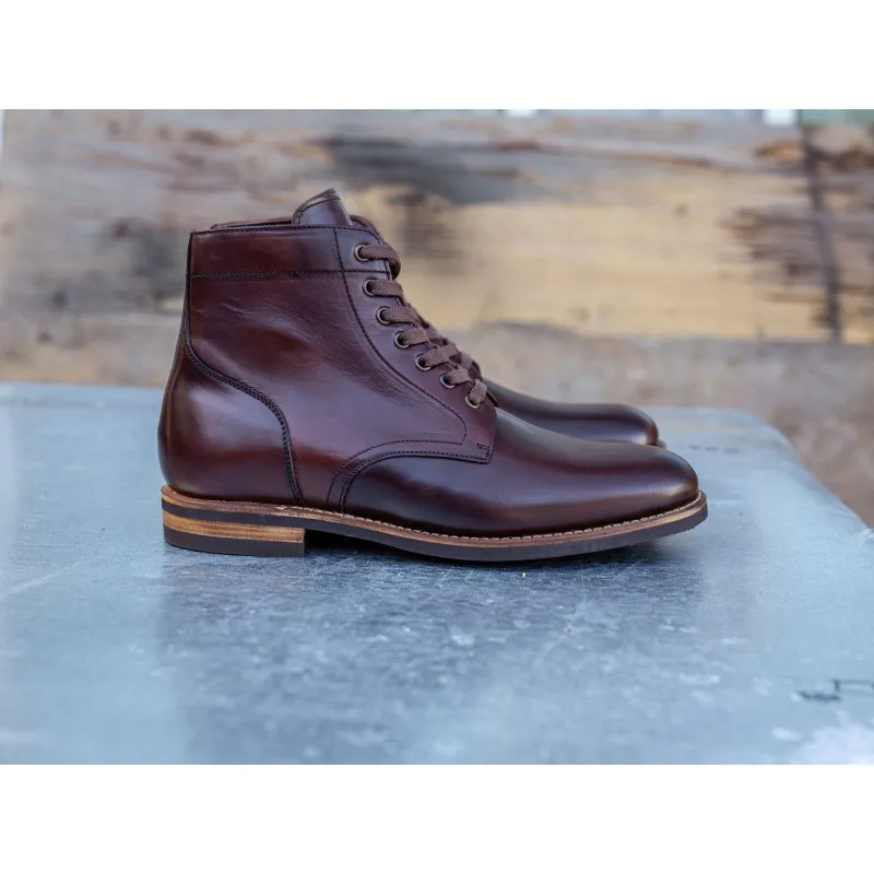 Yanko Service boot dark brown chromex