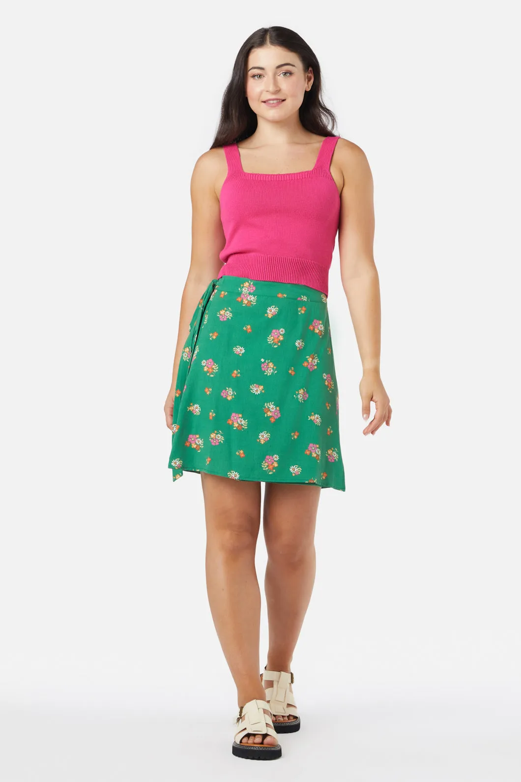 Ziva Floral Mini Skirt