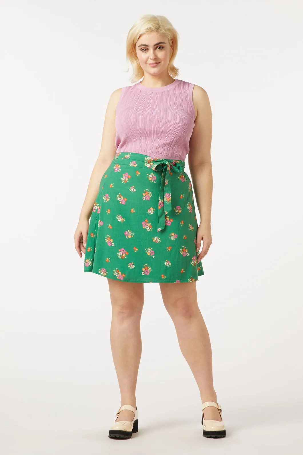 Ziva Floral Mini Skirt